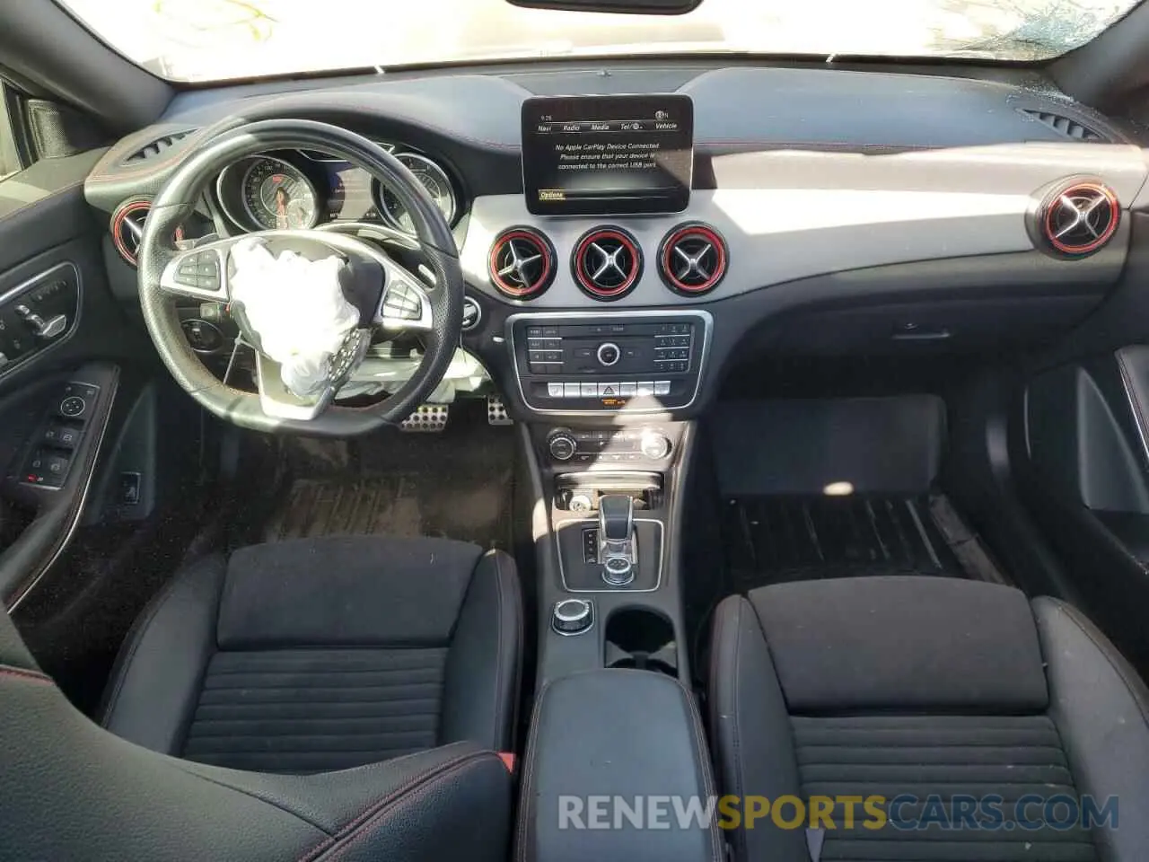 8 Photograph of a damaged car WDDSJ5CBXKN763963 MERCEDES-BENZ CLA-CLASS 2019