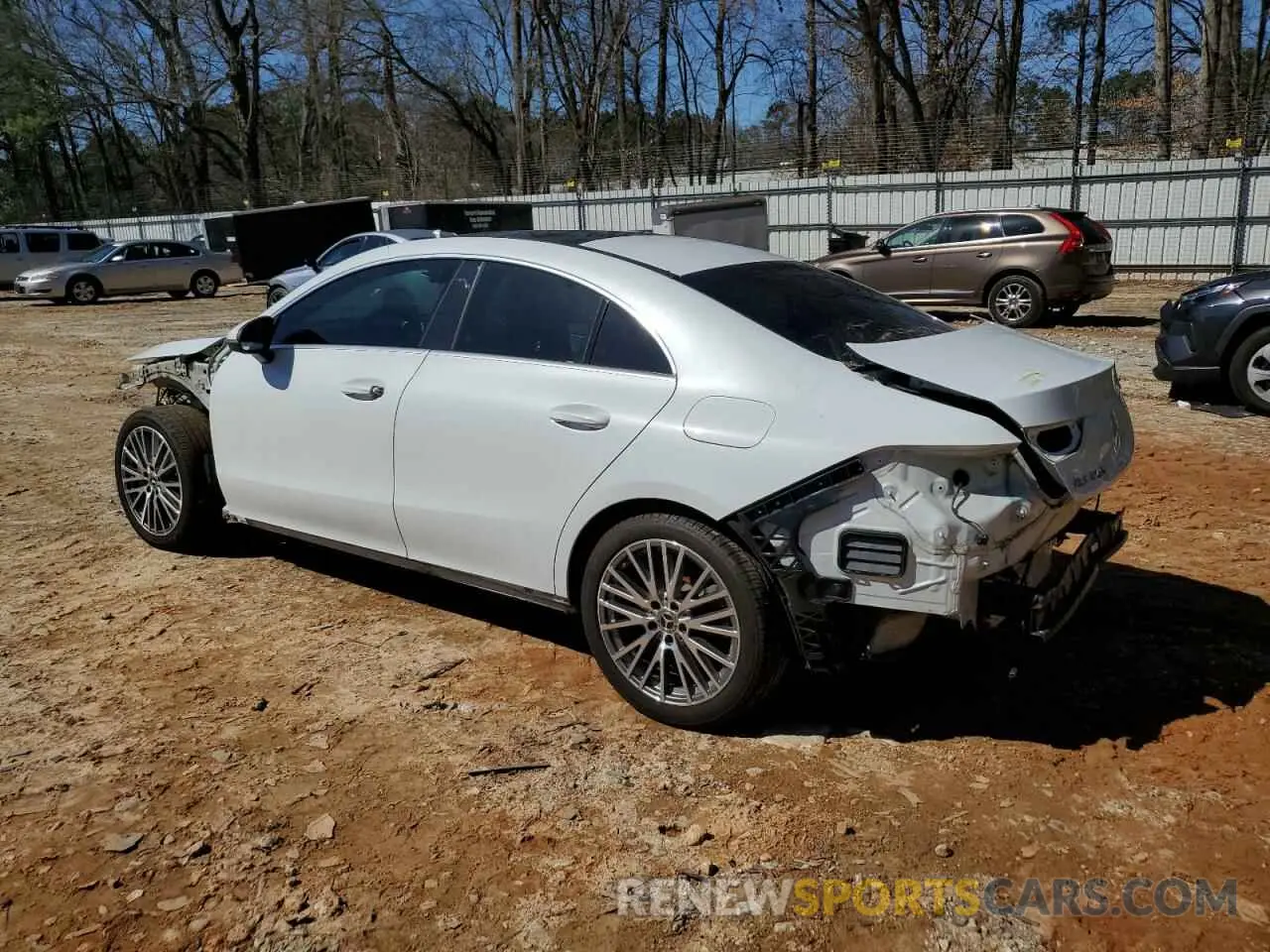 2 Фотография поврежденного автомобиля W1K5J4GB4LN083558 MERCEDES-BENZ CLA-CLASS 2020