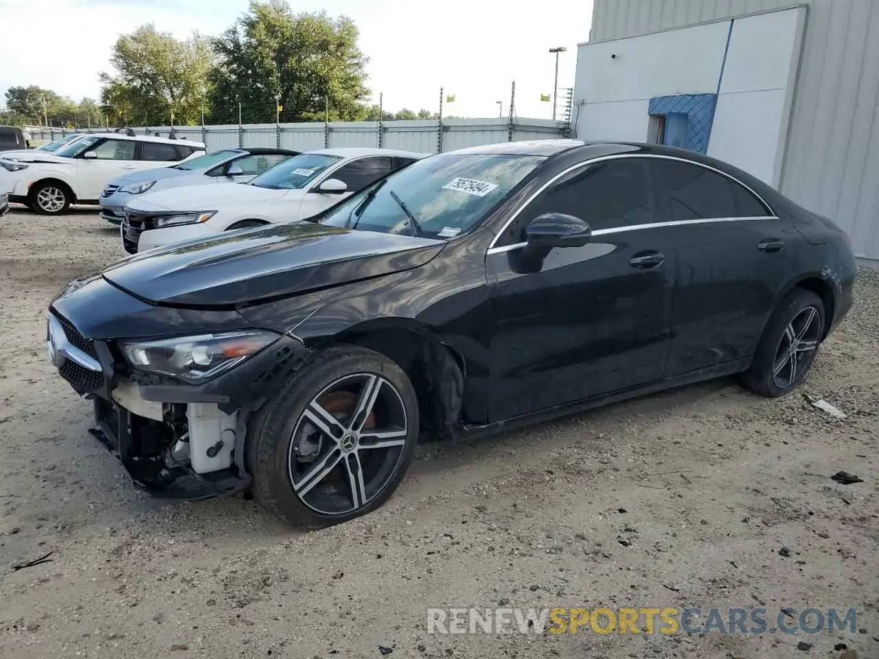 1 Photograph of a damaged car W1K5J4HB0LN086553 MERCEDES-BENZ CLA-CLASS 2020