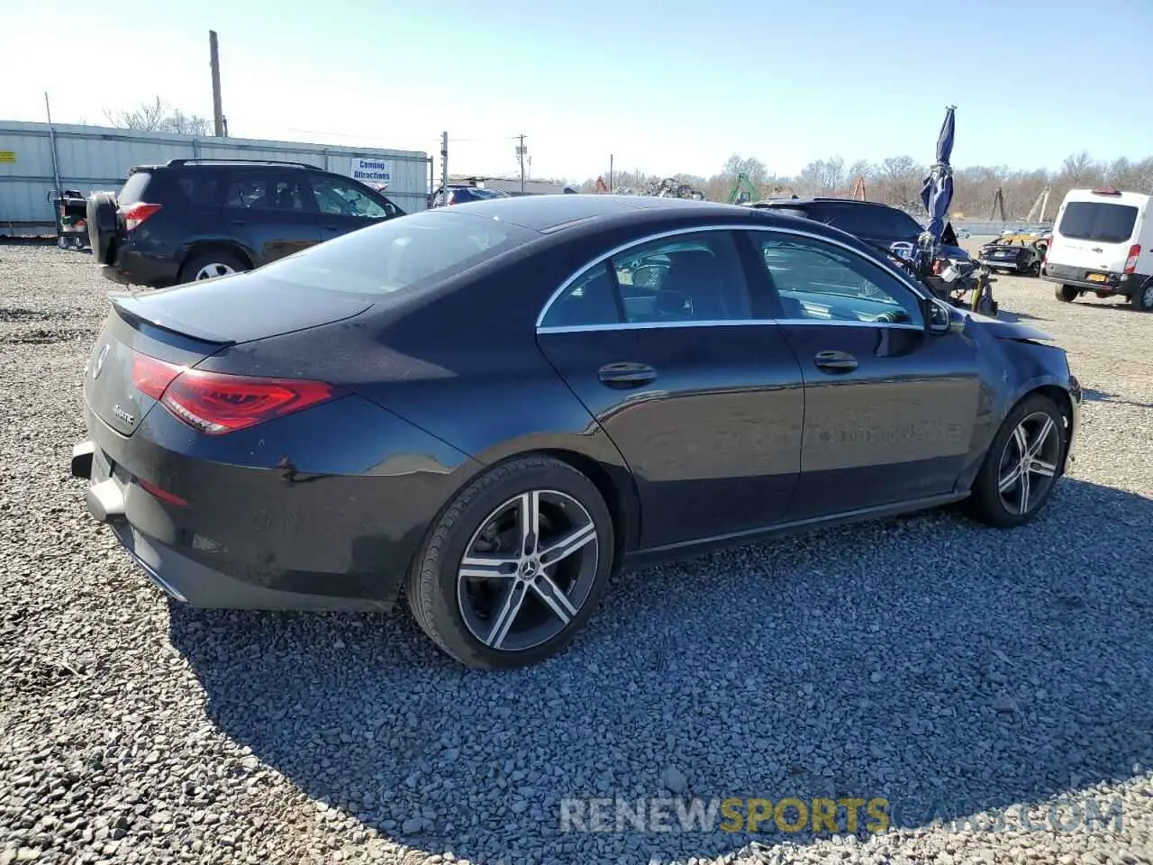 3 Фотография поврежденного автомобиля W1K5J4HB4LN086149 MERCEDES-BENZ CLA-CLASS 2020