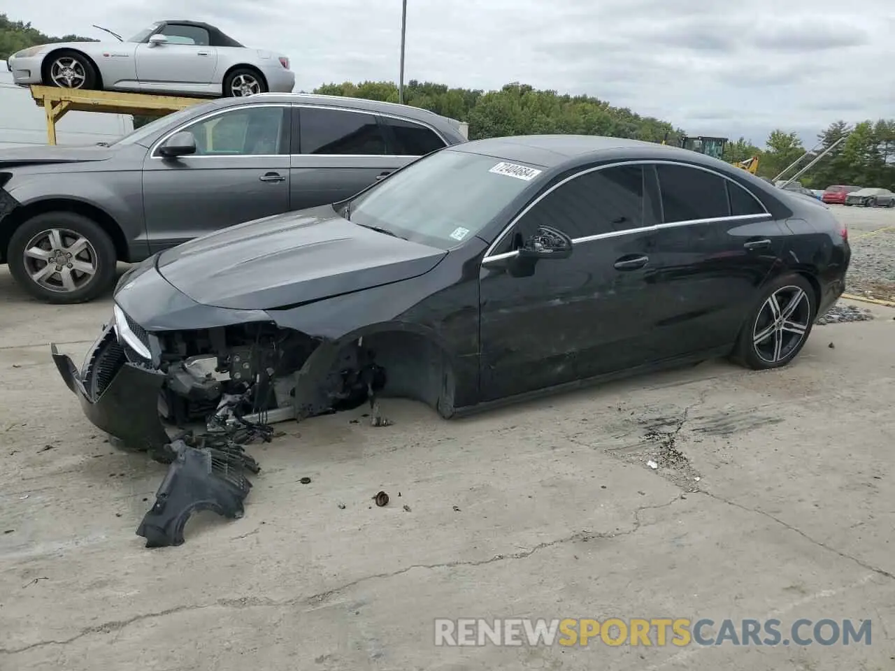 1 Photograph of a damaged car W1K5J4HB4LN087866 MERCEDES-BENZ CLA-CLASS 2020