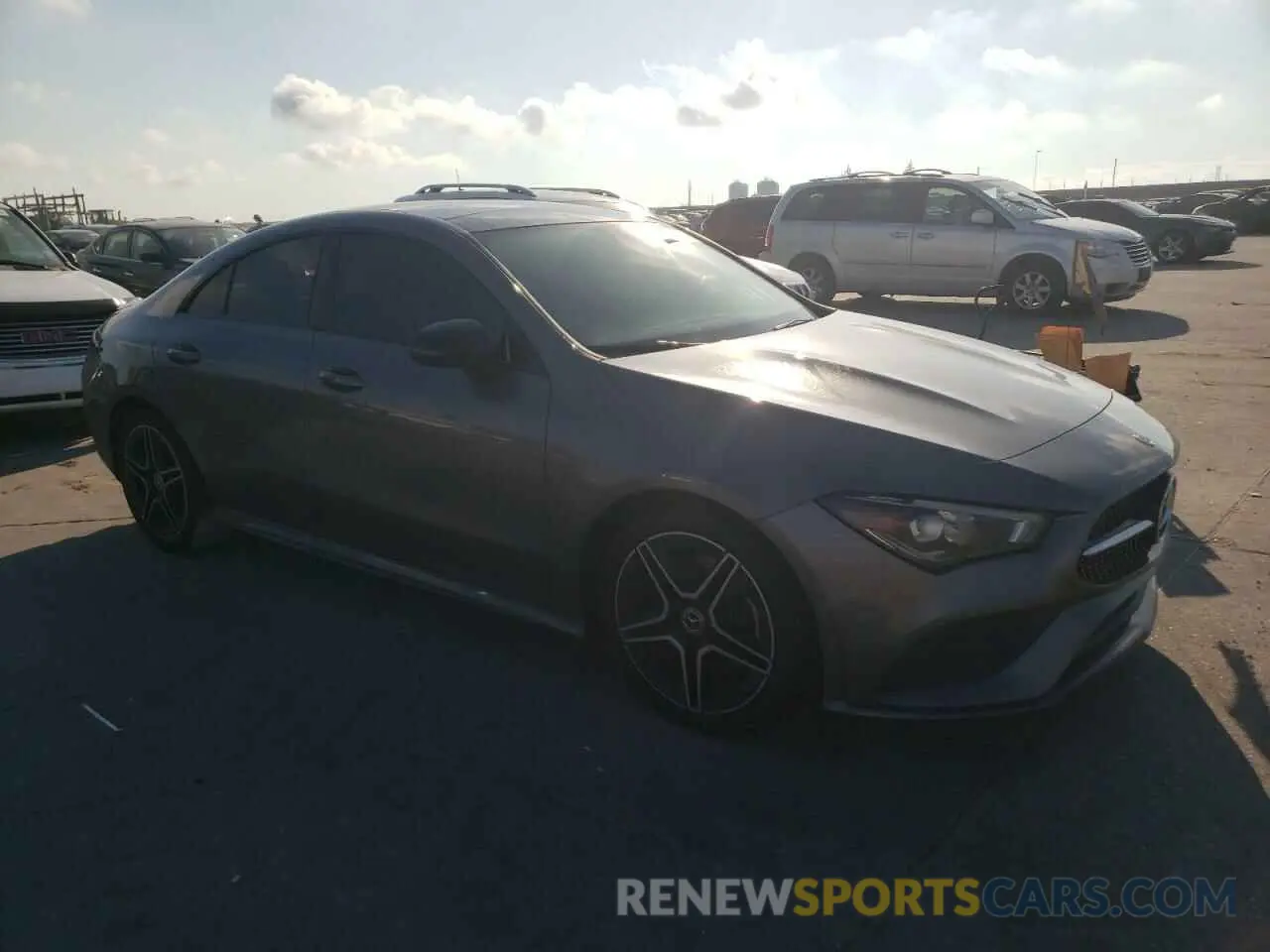 4 Photograph of a damaged car W1K5J4HB9LN146247 MERCEDES-BENZ CLA-CLASS 2020