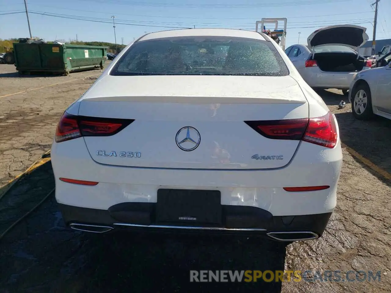 6 Photograph of a damaged car WDD5J4HB3LN068239 MERCEDES-BENZ CLA-CLASS 2020