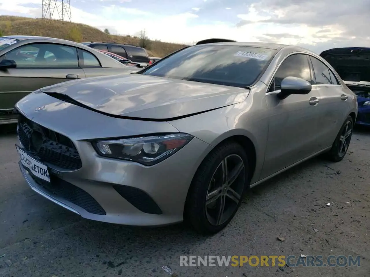 1 Photograph of a damaged car WDD5J4HB5LN072695 MERCEDES-BENZ CLA-CLASS 2020