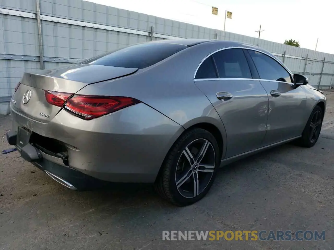 3 Photograph of a damaged car WDD5J4HB5LN072695 MERCEDES-BENZ CLA-CLASS 2020