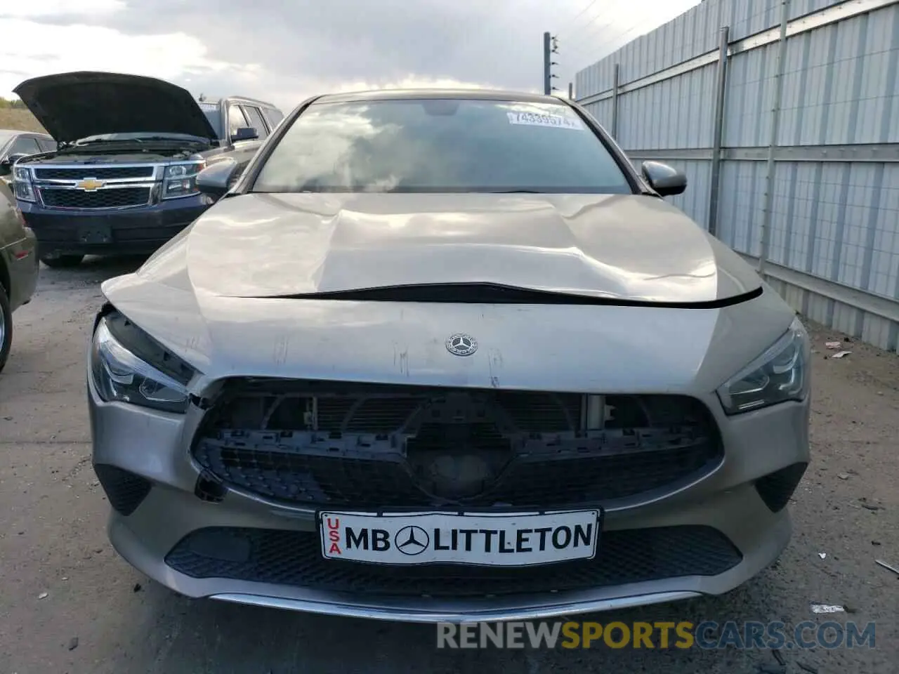 5 Photograph of a damaged car WDD5J4HB5LN072695 MERCEDES-BENZ CLA-CLASS 2020