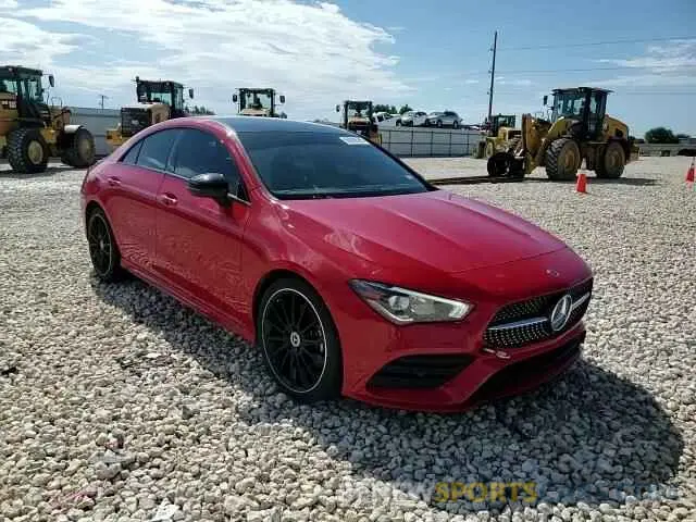 13 Photograph of a damaged car WDD5J4HB6LN024607 MERCEDES-BENZ CLA-CLASS 2020