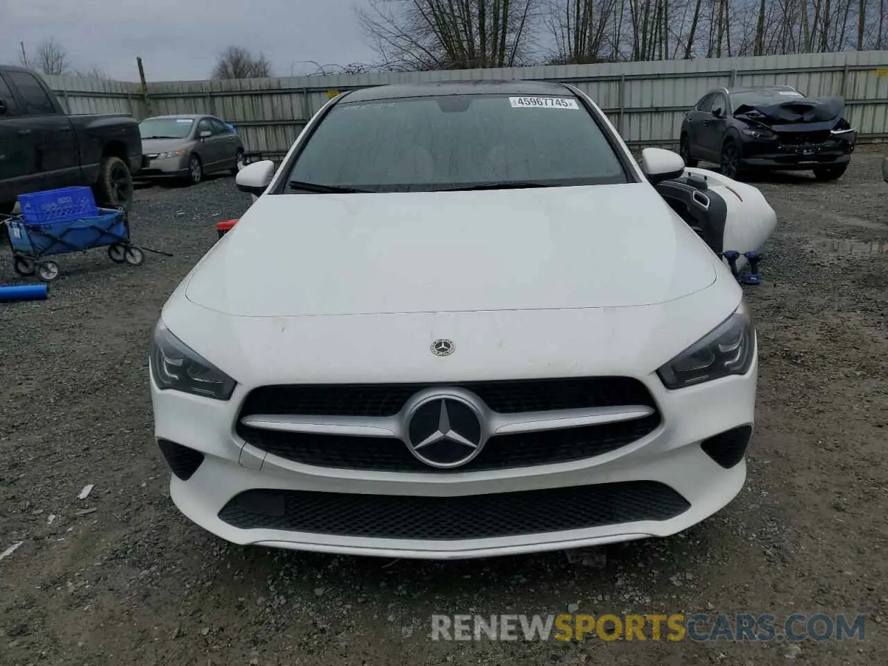 5 Фотография поврежденного автомобиля W1K5J4GB1MN181691 MERCEDES-BENZ CLA-CLASS 2021