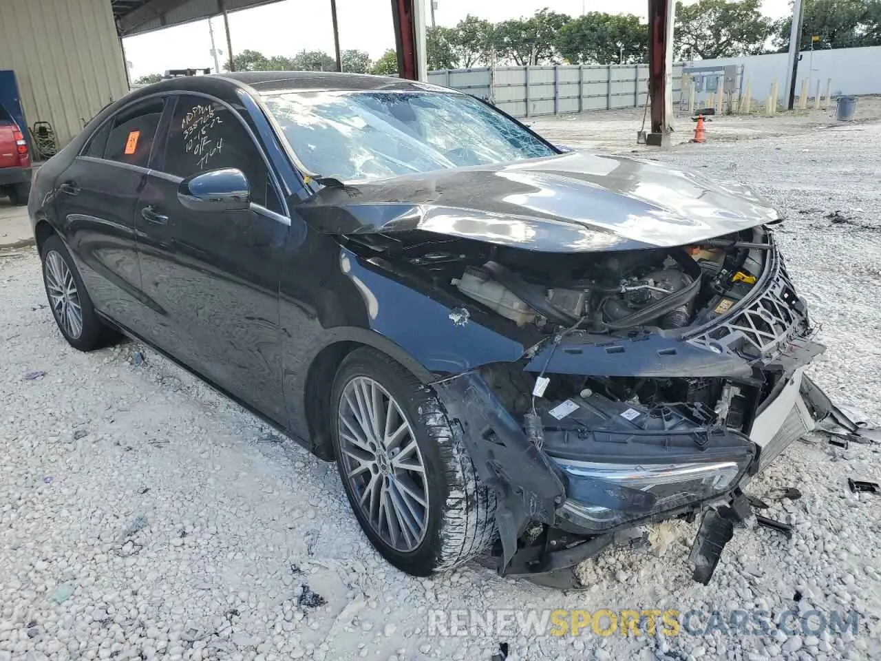 1 Photograph of a damaged car W1K5J4GB4MN177764 MERCEDES-BENZ CLA-CLASS 2021