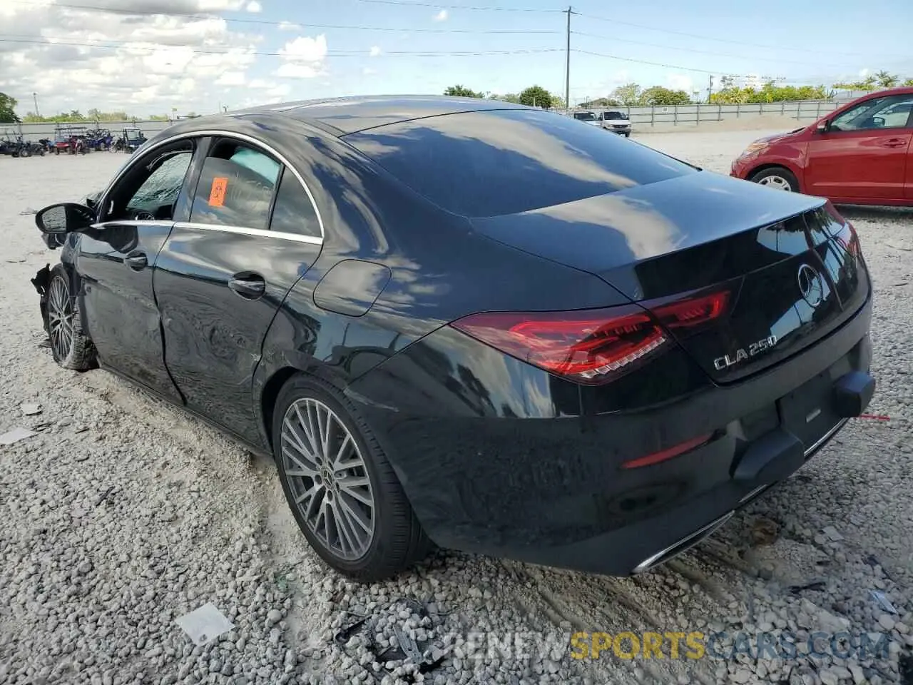 3 Photograph of a damaged car W1K5J4GB4MN177764 MERCEDES-BENZ CLA-CLASS 2021
