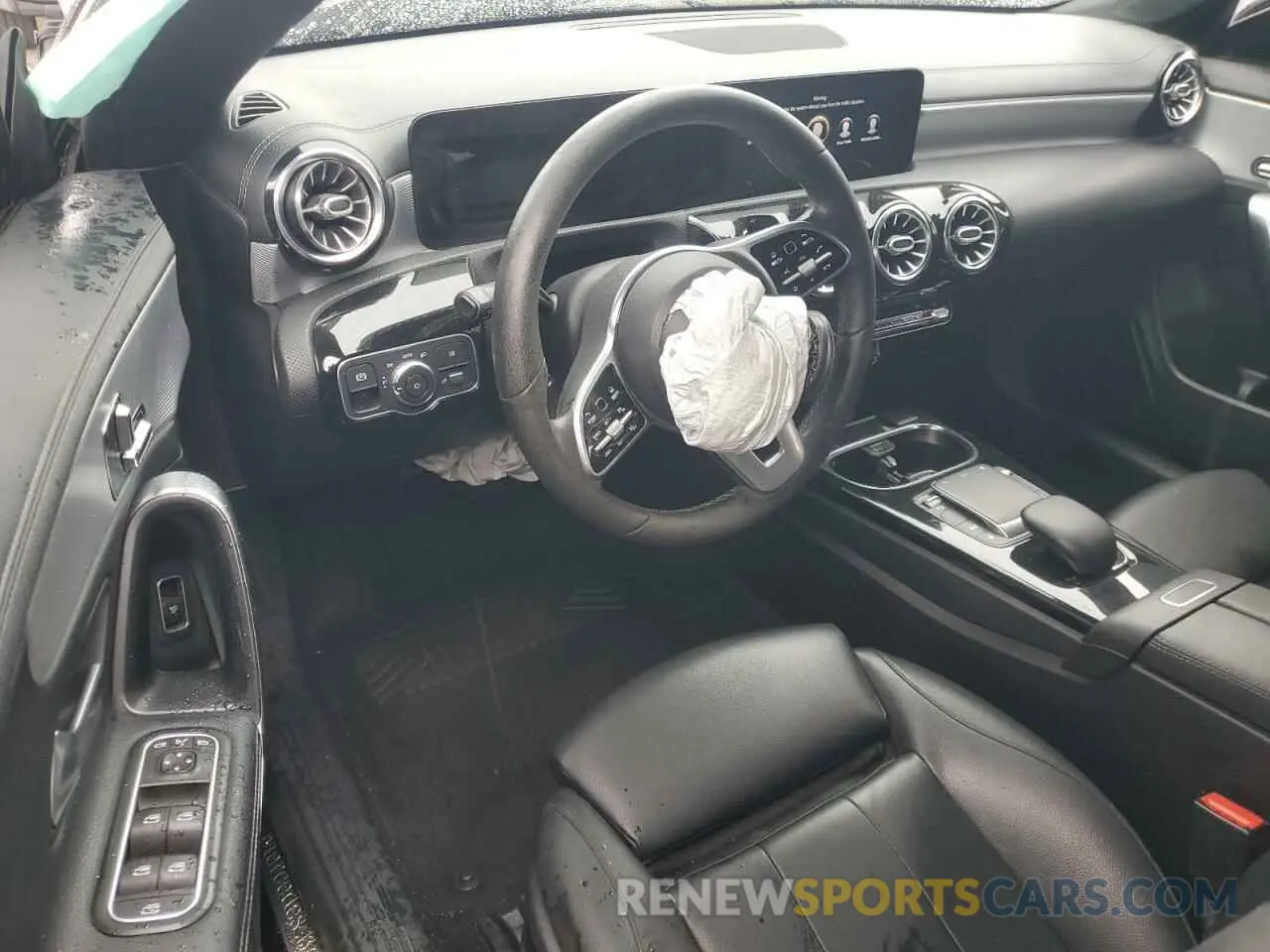 8 Фотография поврежденного автомобиля W1K5J4GBXMN151685 MERCEDES-BENZ CLA-CLASS 2021