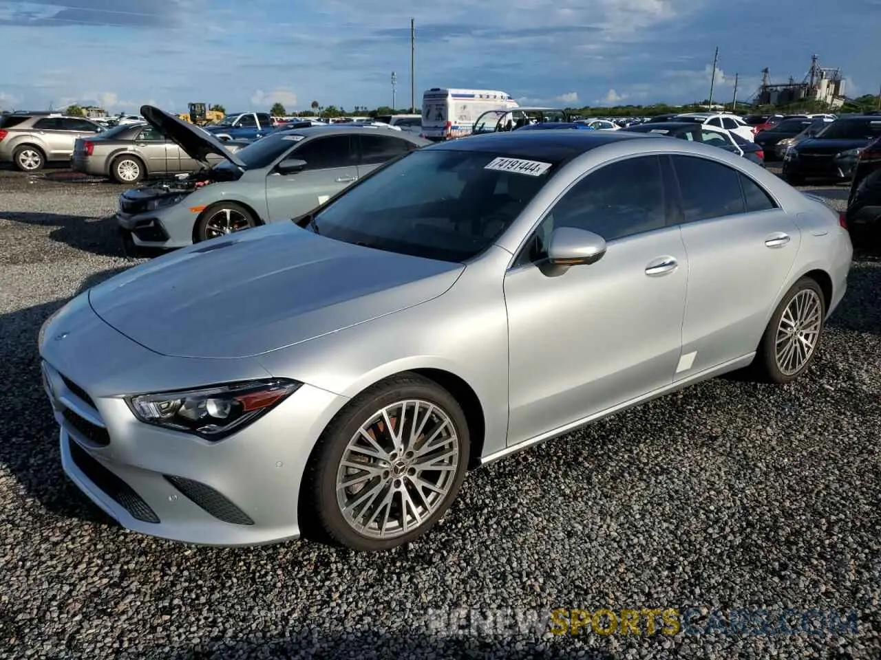 1 Фотография поврежденного автомобиля W1K5J4GBXMN163948 MERCEDES-BENZ CLA-CLASS 2021