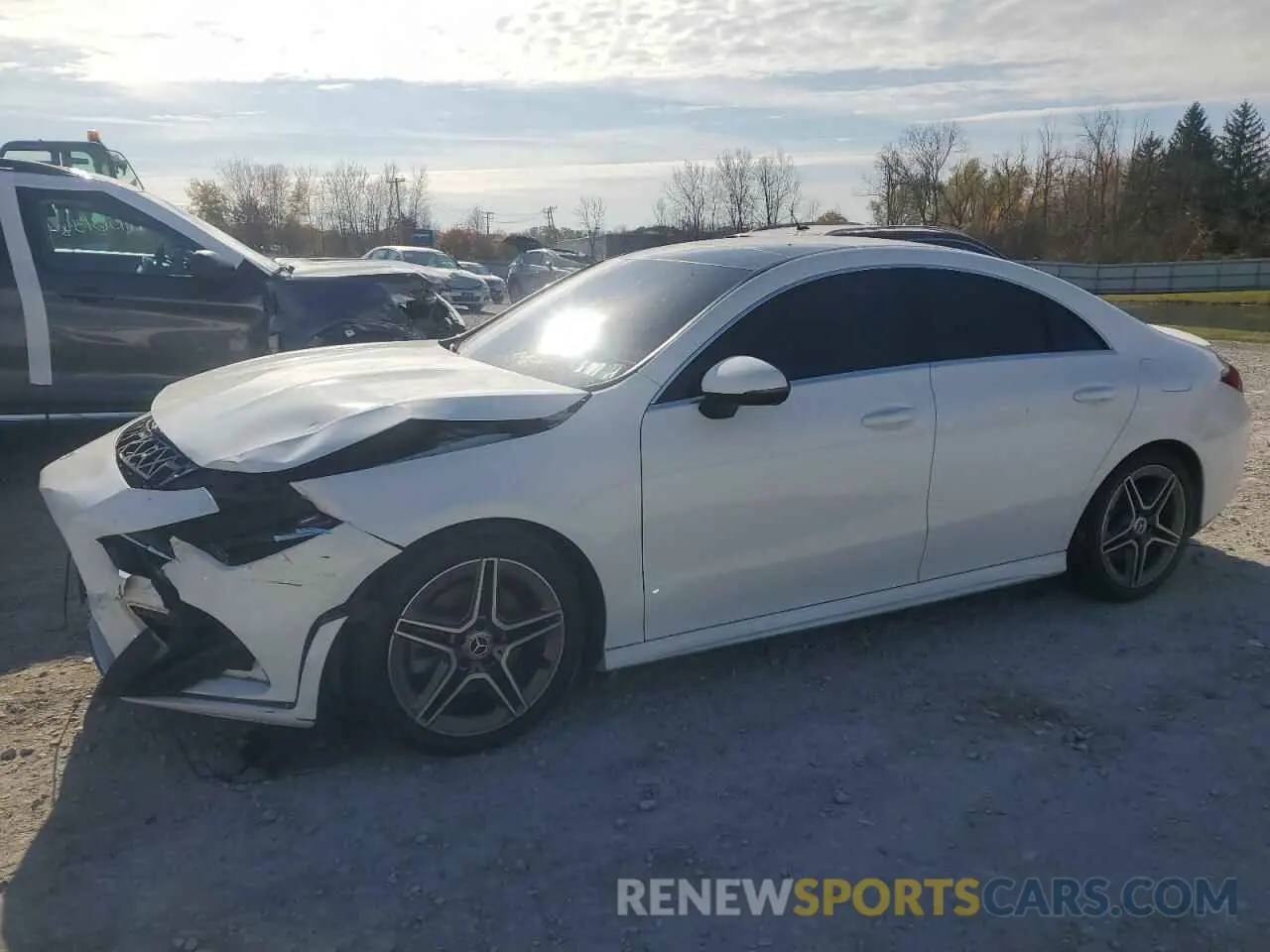 1 Фотография поврежденного автомобиля W1K5J4HB3MN167953 MERCEDES-BENZ CLA-CLASS 2021