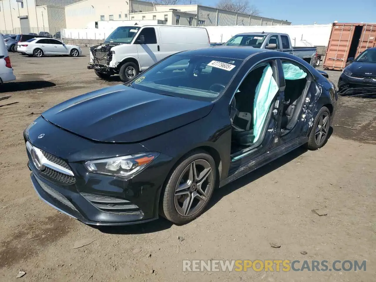 1 Photograph of a damaged car W1K5J4HB4MN167234 MERCEDES-BENZ CLA-CLASS 2021