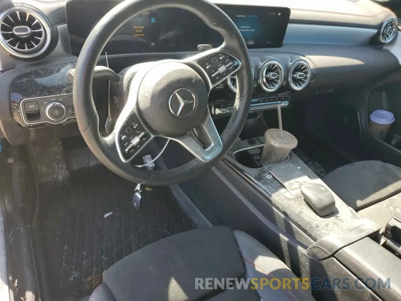 8 Photograph of a damaged car W1K5J4HB4MN167234 MERCEDES-BENZ CLA-CLASS 2021