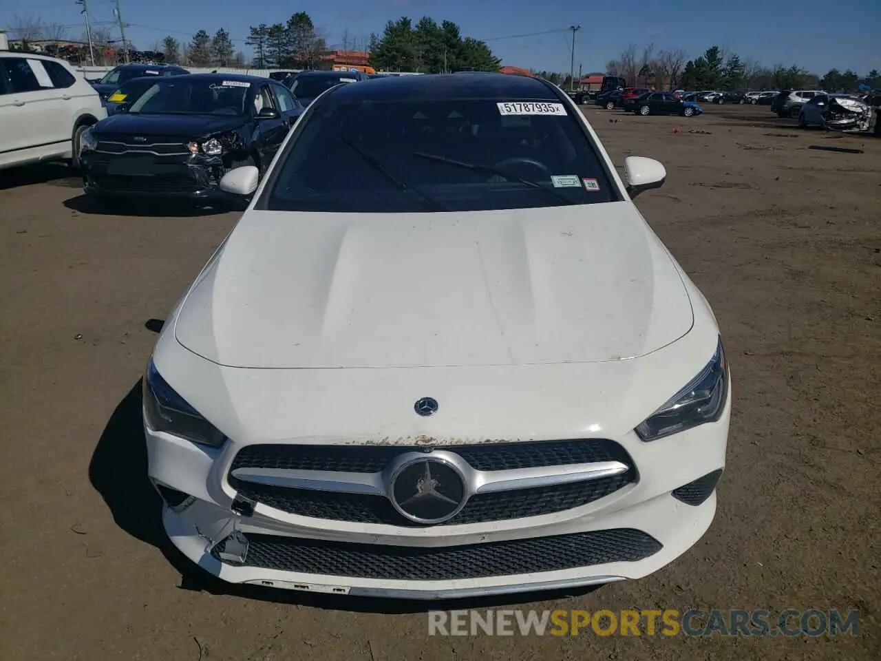5 Photograph of a damaged car W1K5J4HB5MN187380 MERCEDES-BENZ CLA-CLASS 2021