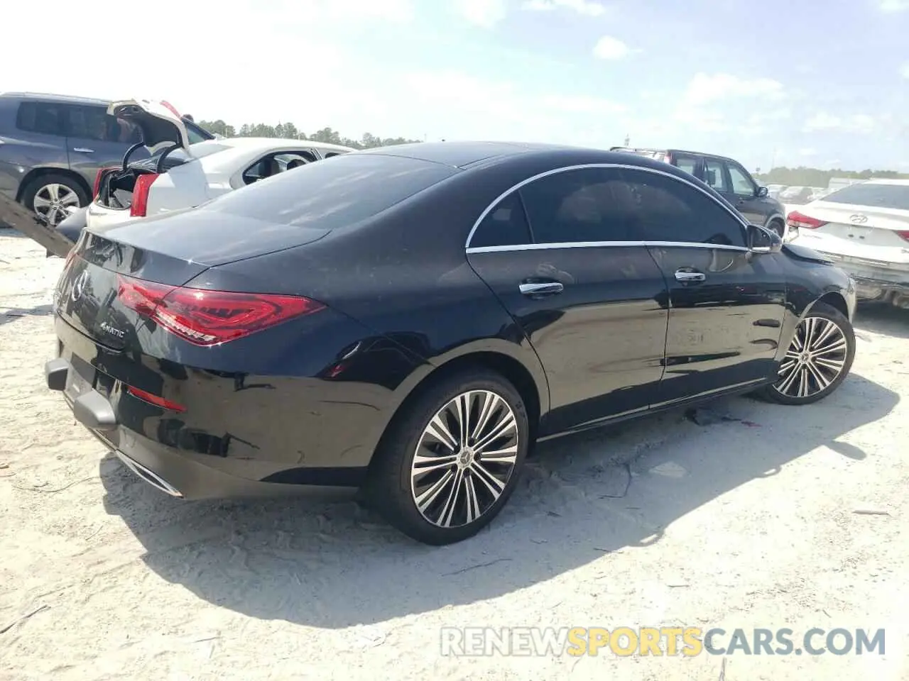 3 Photograph of a damaged car W1K5J4HB5MN187394 MERCEDES-BENZ CLA-CLASS 2021