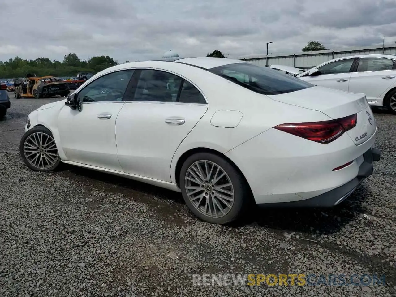 2 Фотография поврежденного автомобиля W1K5J4HB6MN191325 MERCEDES-BENZ CLA-CLASS 2021