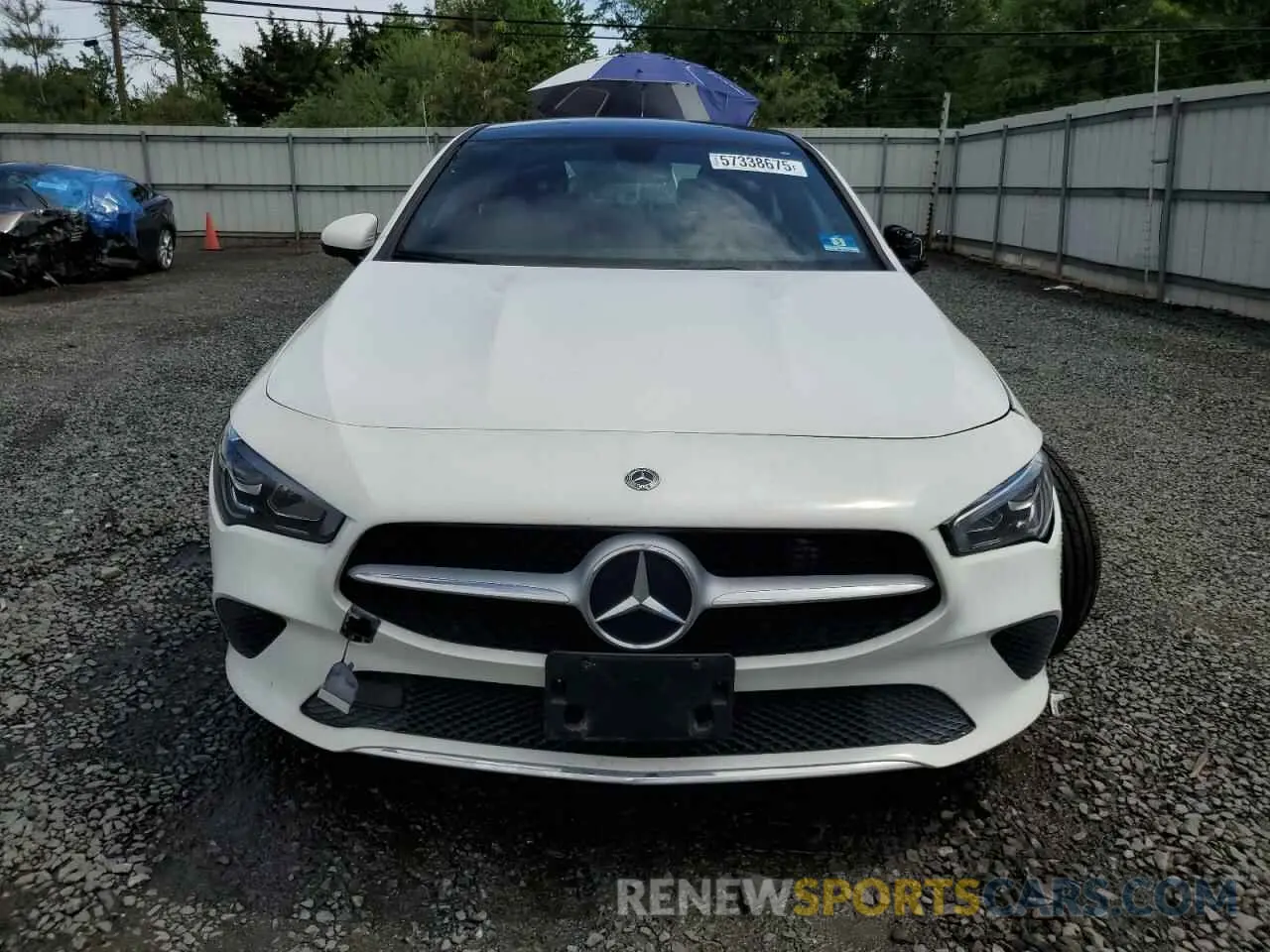 5 Фотография поврежденного автомобиля W1K5J4HB6MN191325 MERCEDES-BENZ CLA-CLASS 2021