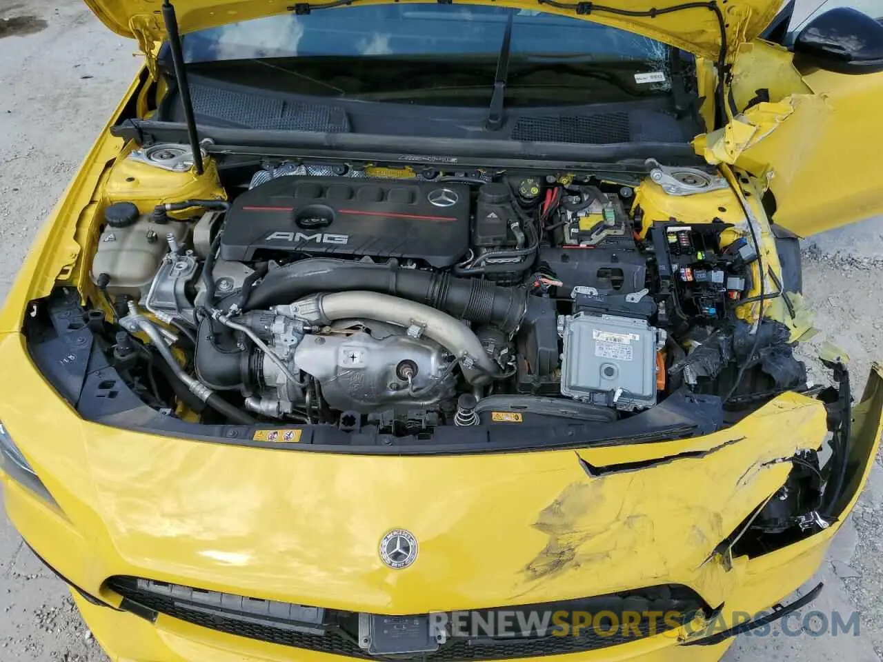 11 Photograph of a damaged car W1K5J5BB6MN168772 MERCEDES-BENZ CLA-CLASS 2021