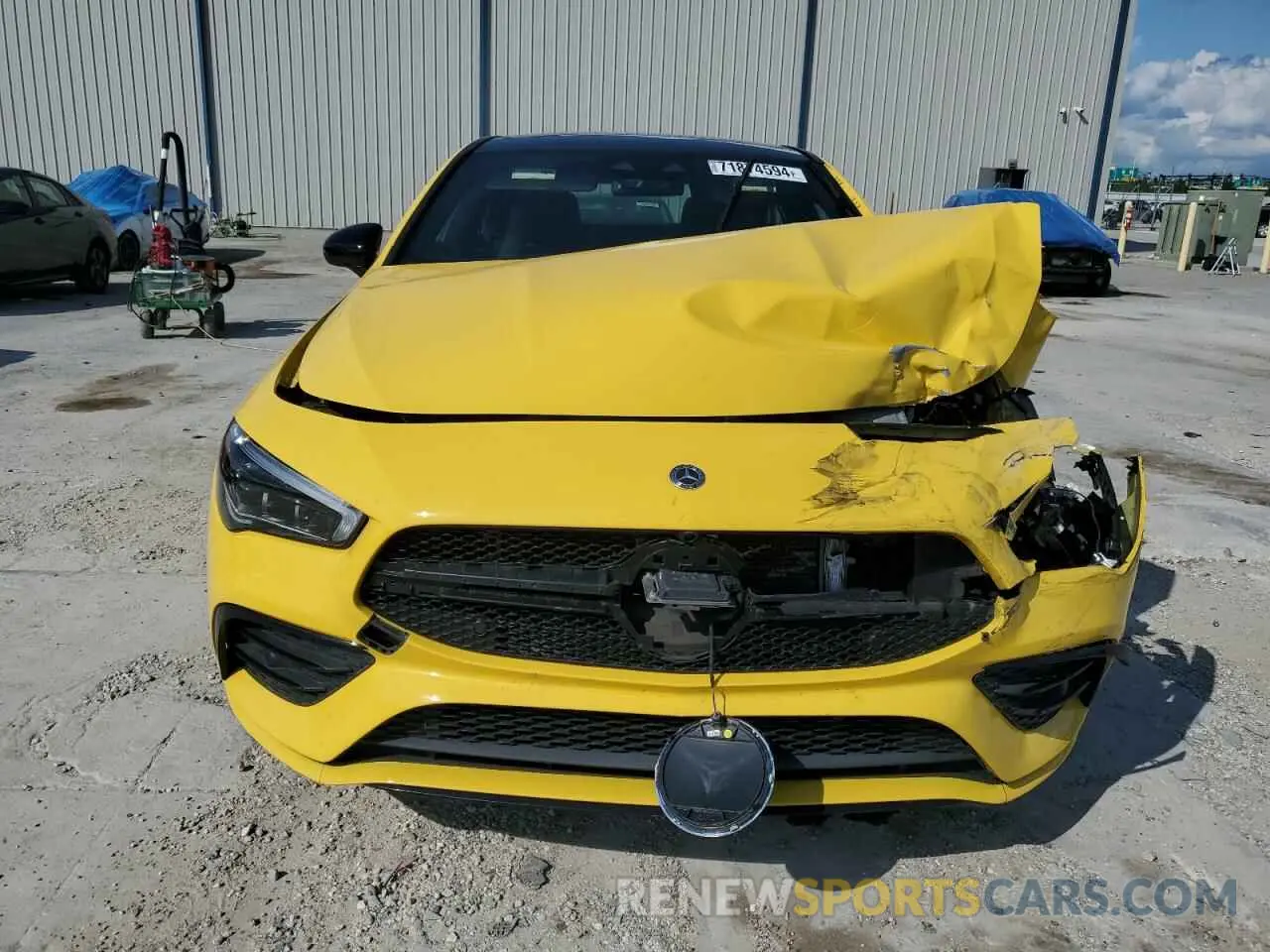 5 Photograph of a damaged car W1K5J5BB6MN168772 MERCEDES-BENZ CLA-CLASS 2021