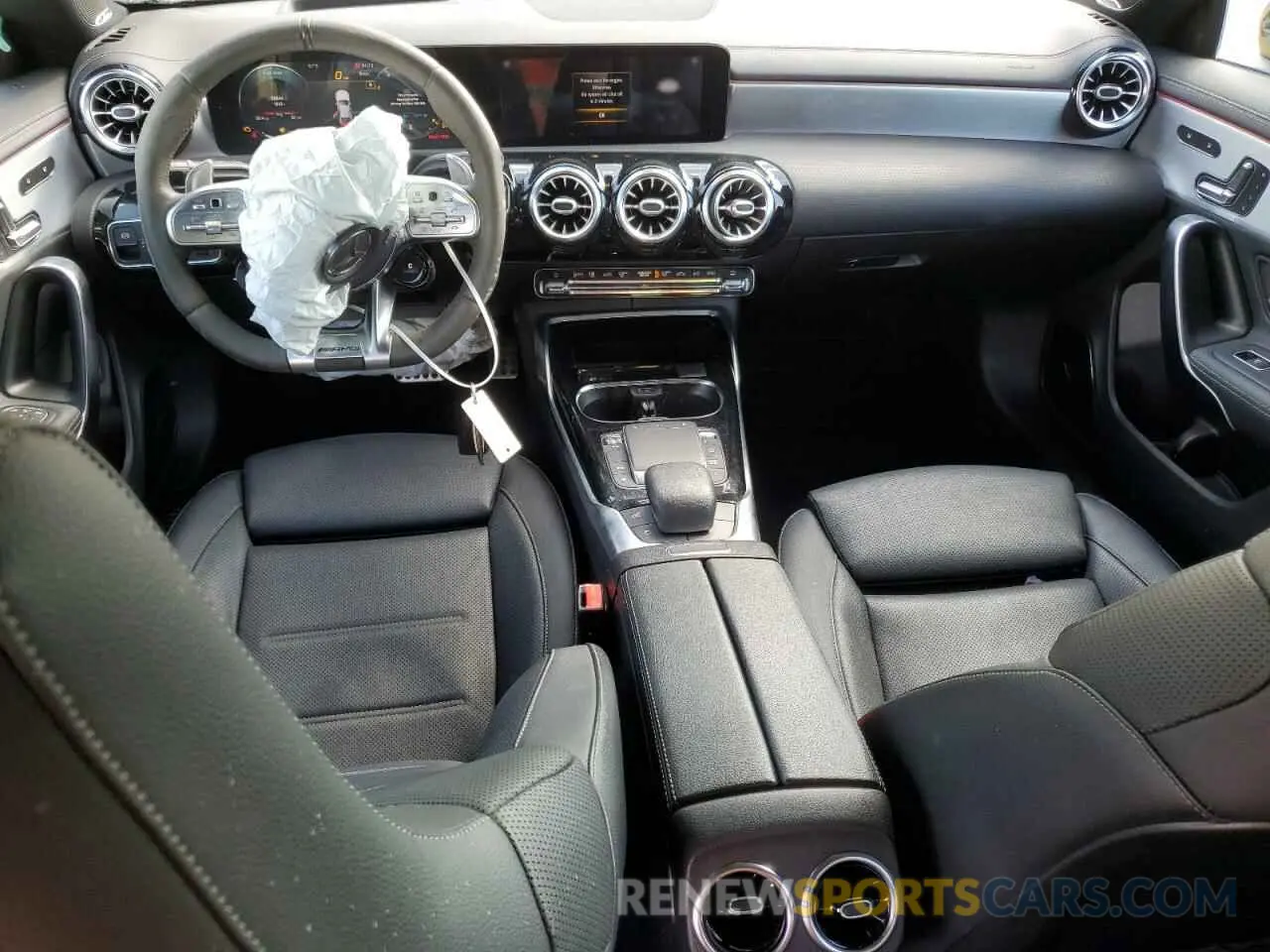 8 Photograph of a damaged car W1K5J5BB6MN168772 MERCEDES-BENZ CLA-CLASS 2021