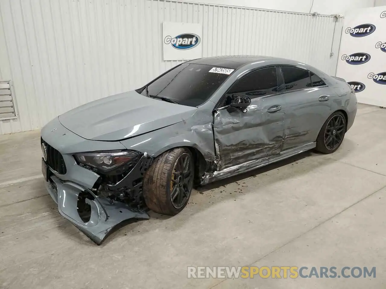 1 Photograph of a damaged car W1K5J5DB3MN221246 MERCEDES-BENZ CLA-CLASS 2021