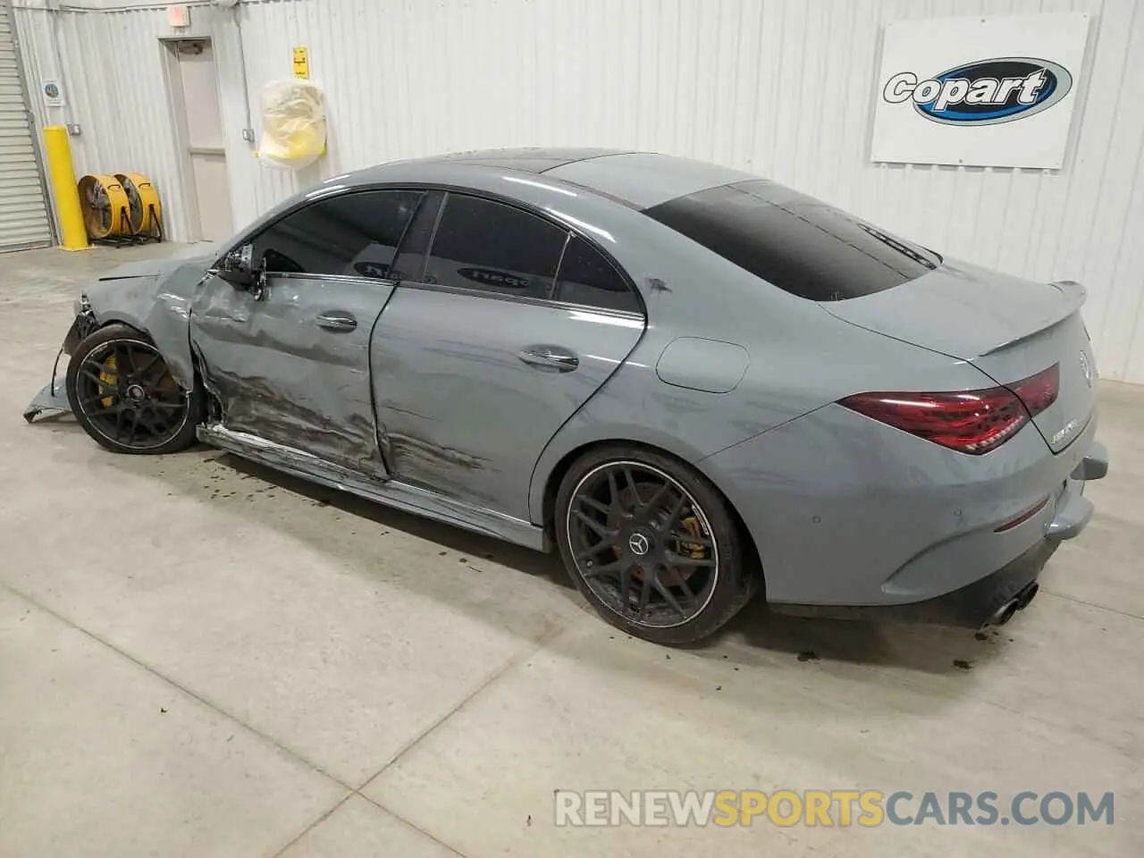 2 Photograph of a damaged car W1K5J5DB3MN221246 MERCEDES-BENZ CLA-CLASS 2021