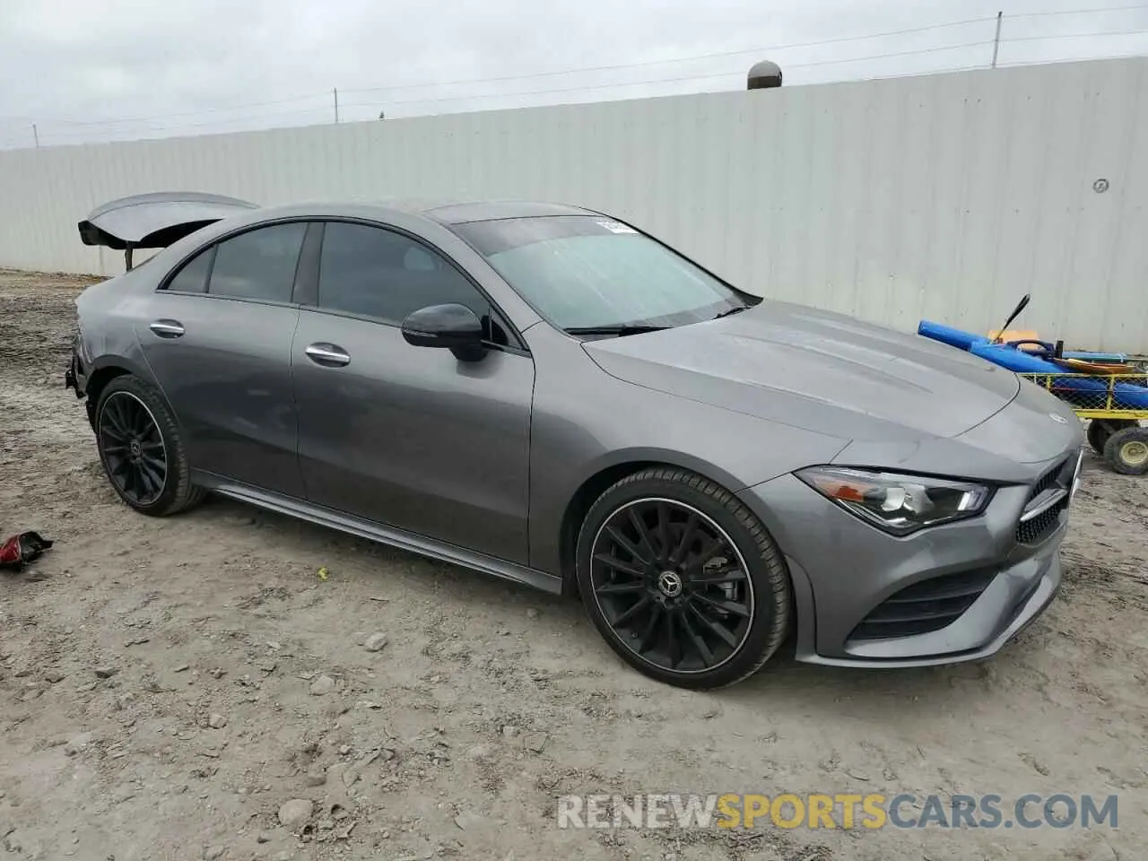 4 Photograph of a damaged car W1K5J4GB2NN295300 MERCEDES-BENZ CLA-CLASS 2022