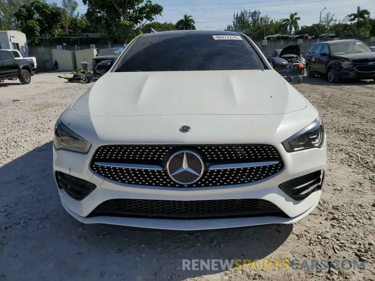 5 Фотография поврежденного автомобиля W1K5J4GB4NN250519 MERCEDES-BENZ CLA-CLASS 2022