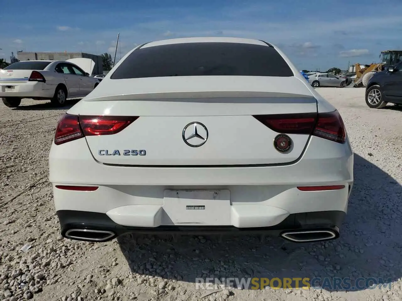 6 Фотография поврежденного автомобиля W1K5J4GB4NN250519 MERCEDES-BENZ CLA-CLASS 2022