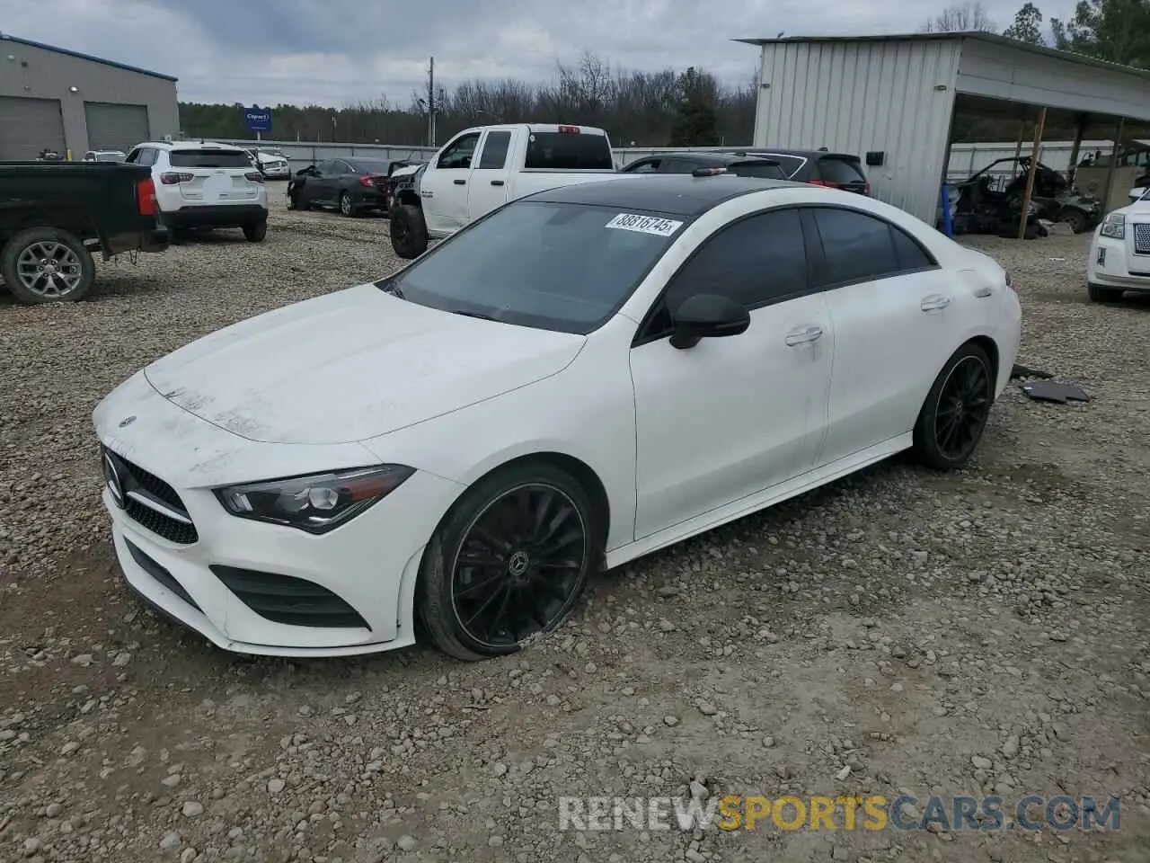 1 Photograph of a damaged car W1K5J4GB9NN264397 MERCEDES-BENZ CLA-CLASS 2022