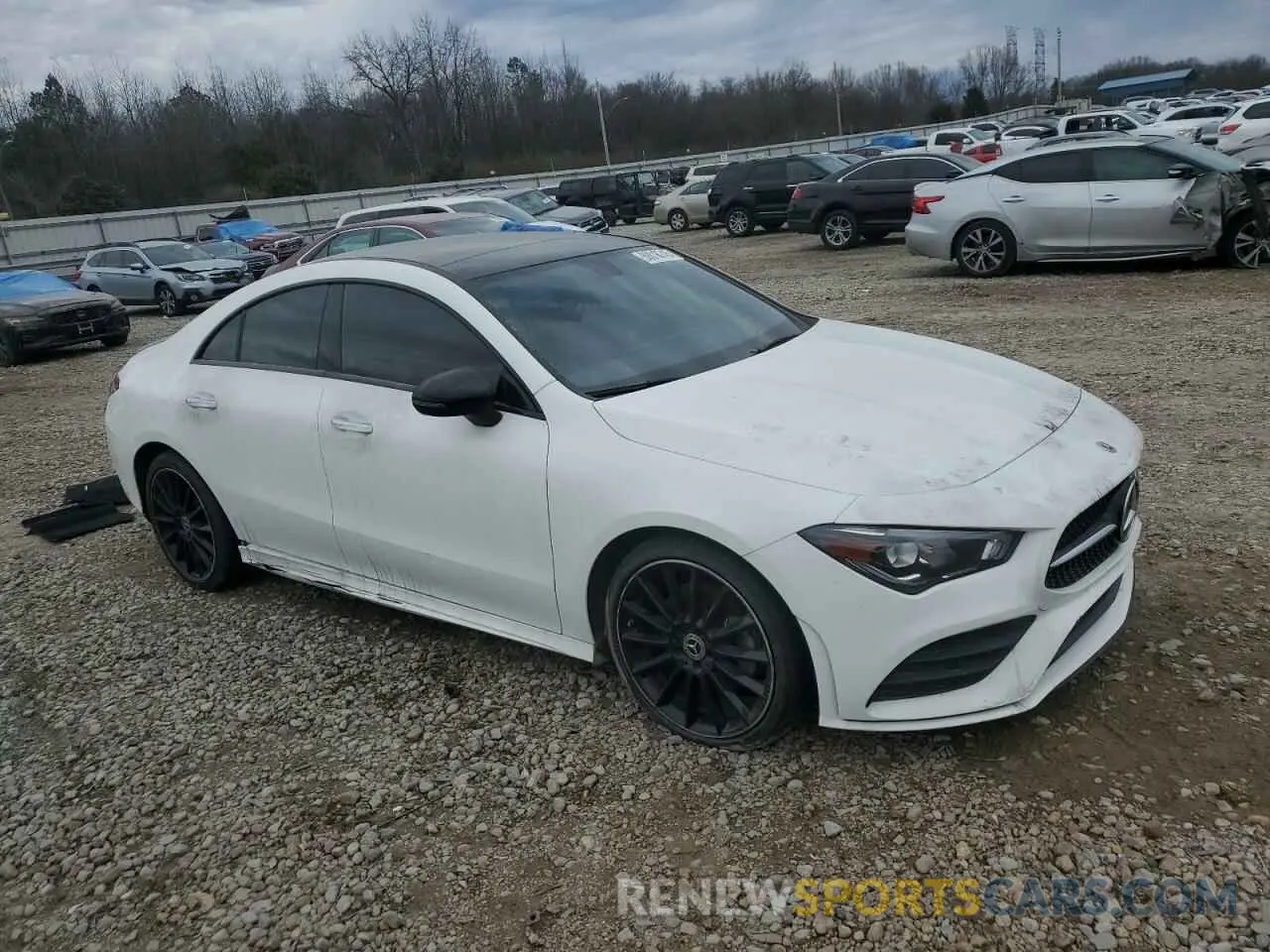 4 Photograph of a damaged car W1K5J4GB9NN264397 MERCEDES-BENZ CLA-CLASS 2022