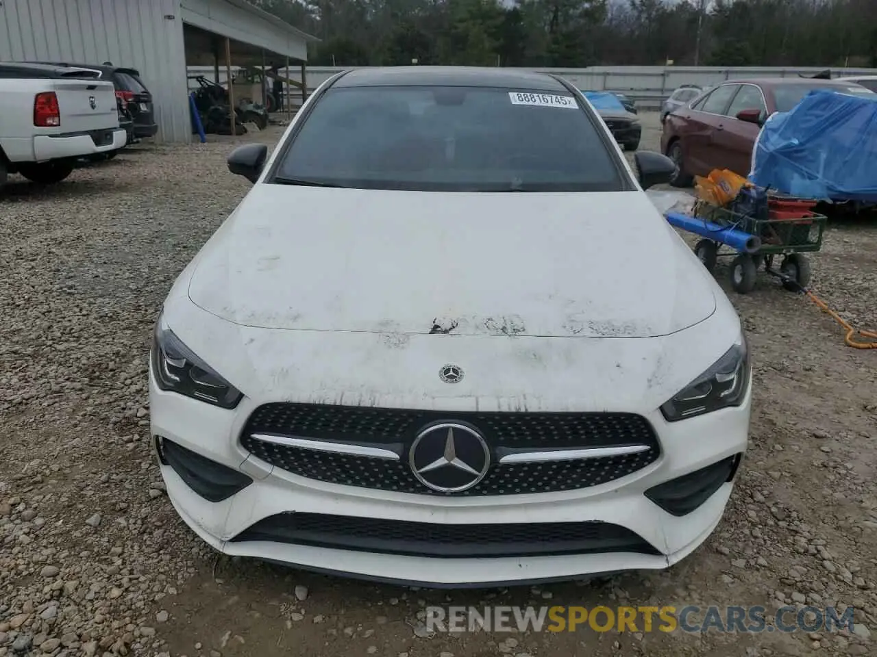 5 Photograph of a damaged car W1K5J4GB9NN264397 MERCEDES-BENZ CLA-CLASS 2022
