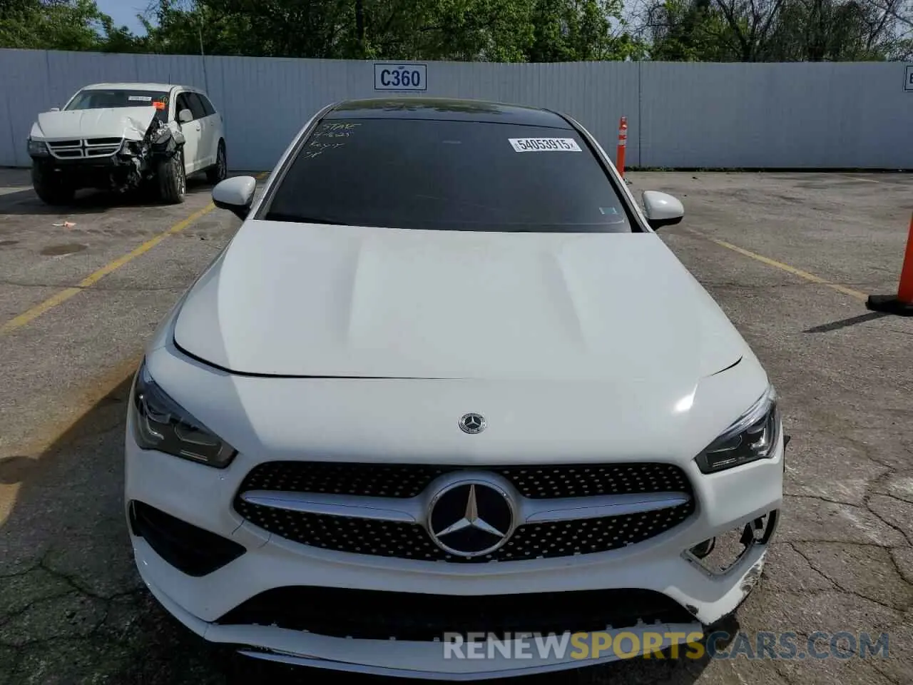 5 Фотография поврежденного автомобиля W1K5J4HB8NN299396 MERCEDES-BENZ CLA-CLASS 2022
