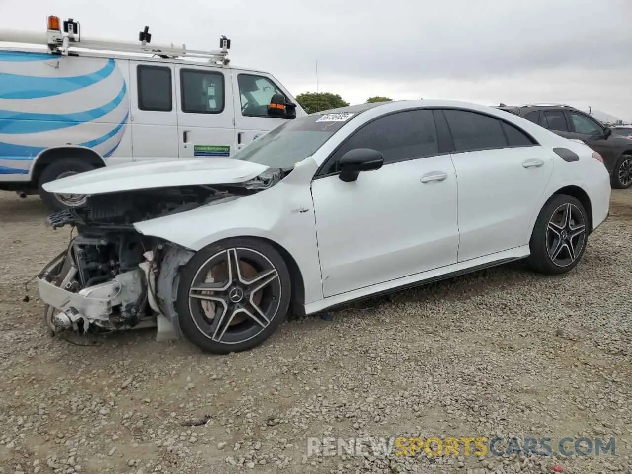 1 Фотография поврежденного автомобиля W1K5J5BB0NN267492 MERCEDES-BENZ CLA-CLASS 2022