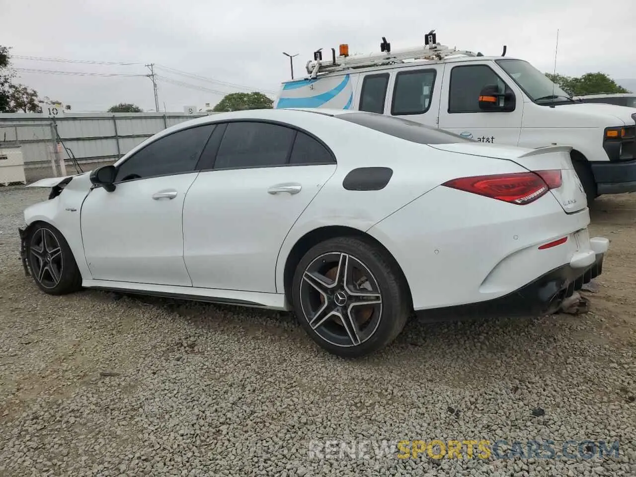 2 Фотография поврежденного автомобиля W1K5J5BB0NN267492 MERCEDES-BENZ CLA-CLASS 2022