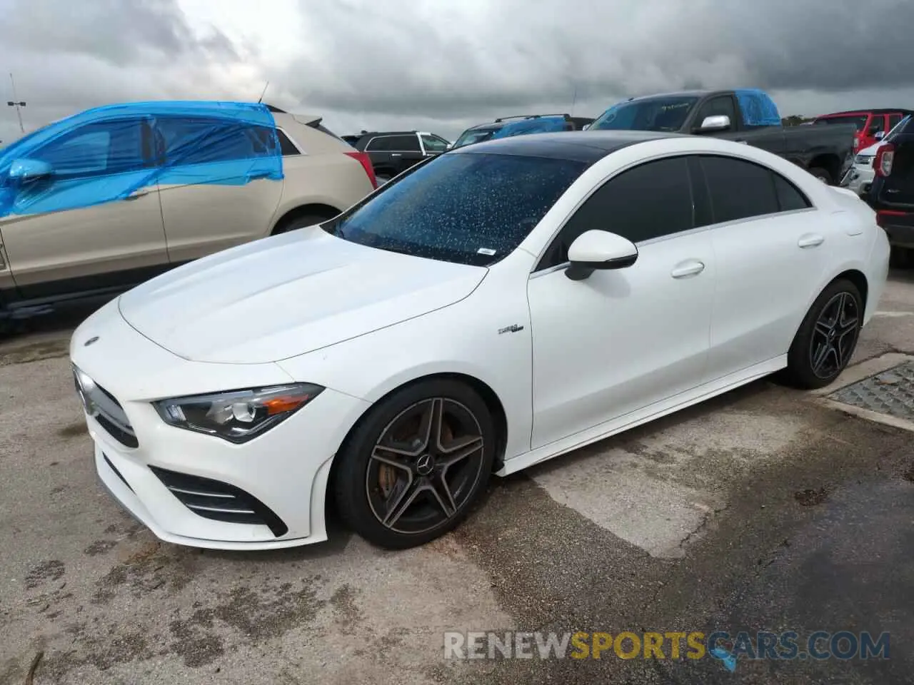 1 Фотография поврежденного автомобиля W1K5J5BB0NN320742 MERCEDES-BENZ CLA-CLASS 2022