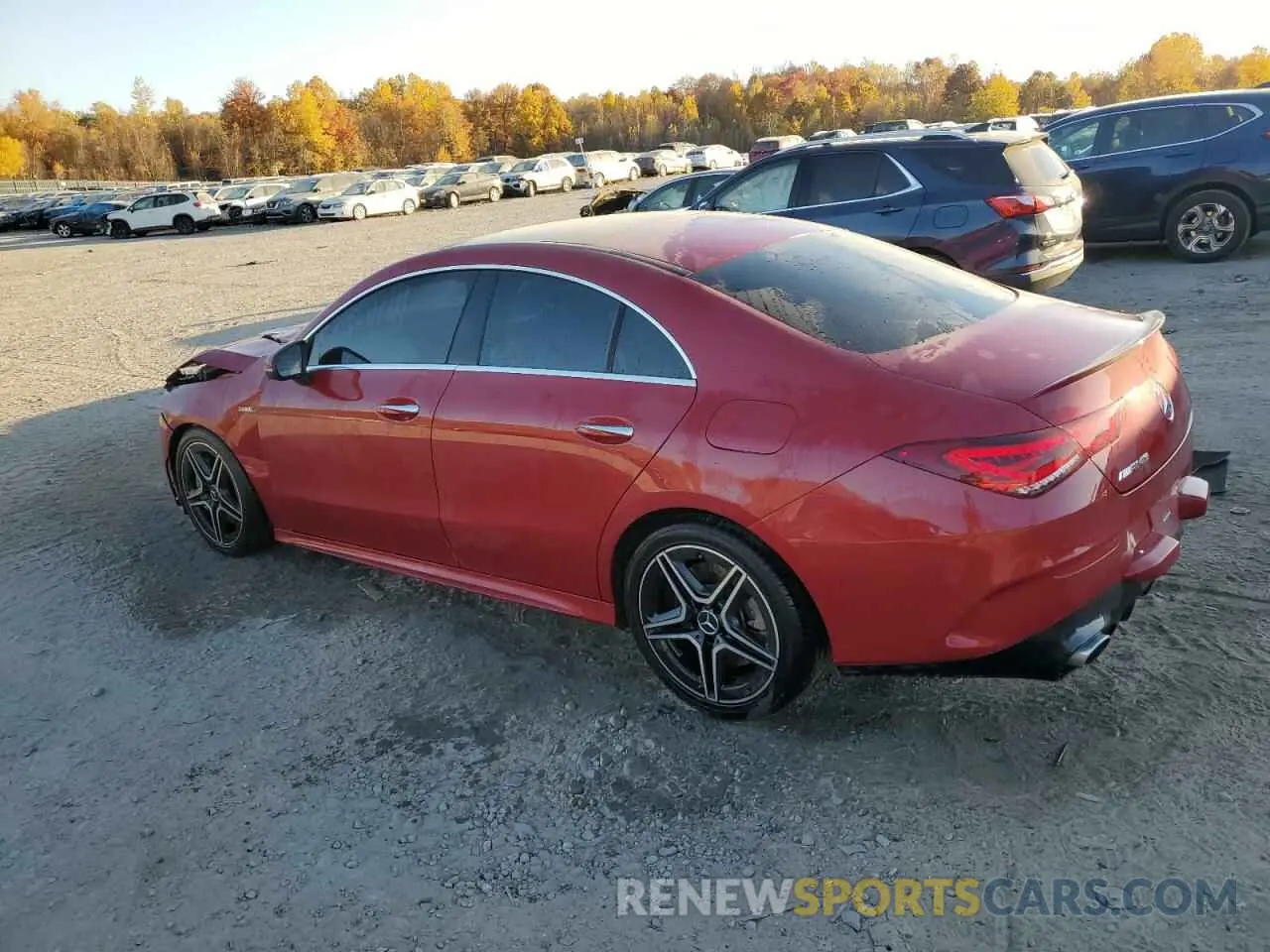 2 Photograph of a damaged car W1K5J5BB1NN287234 MERCEDES-BENZ CLA-CLASS 2022