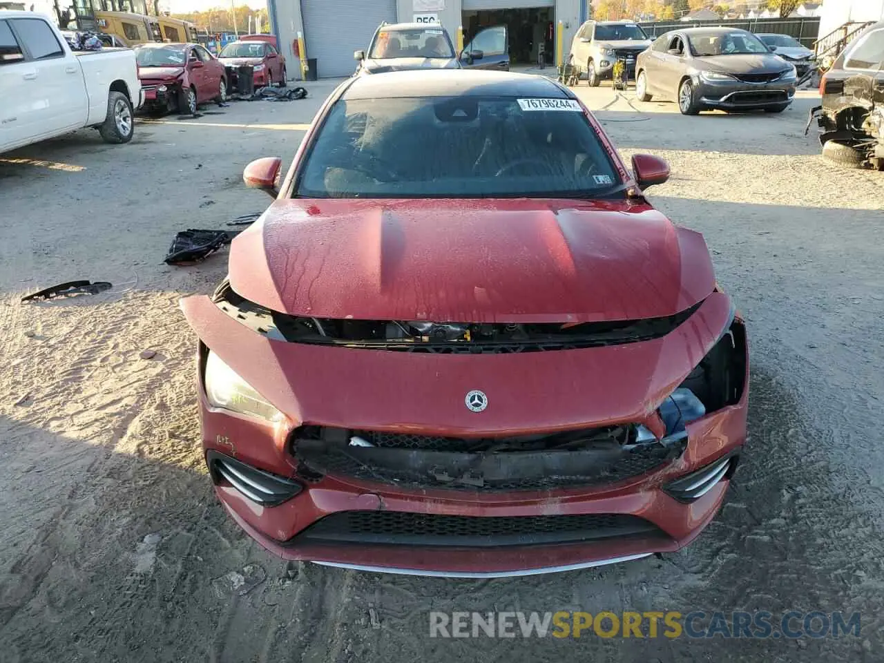 5 Photograph of a damaged car W1K5J5BB1NN287234 MERCEDES-BENZ CLA-CLASS 2022
