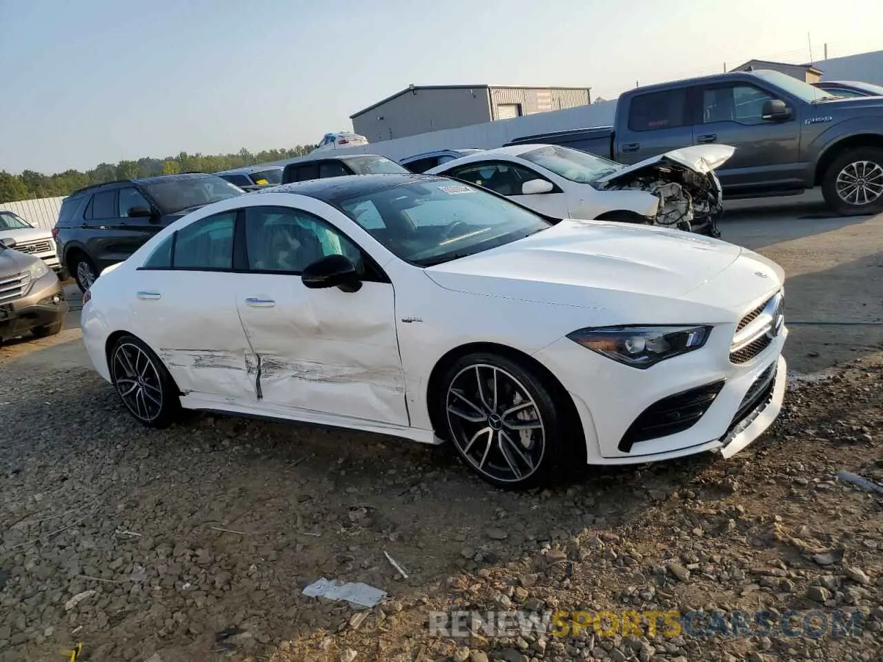 4 Фотография поврежденного автомобиля W1K5J5BBXNN319209 MERCEDES-BENZ CLA-CLASS 2022