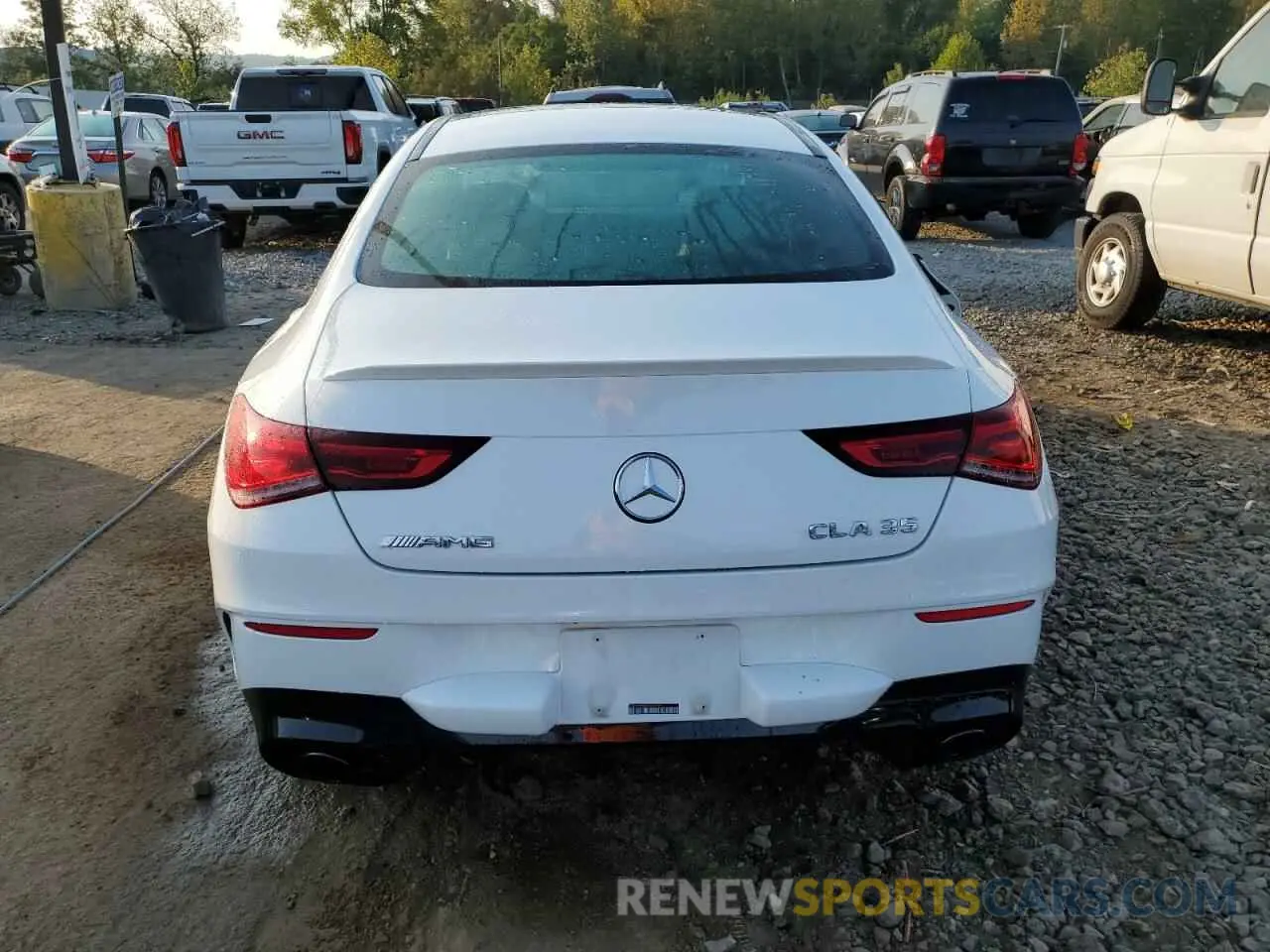 6 Фотография поврежденного автомобиля W1K5J5BBXNN319209 MERCEDES-BENZ CLA-CLASS 2022