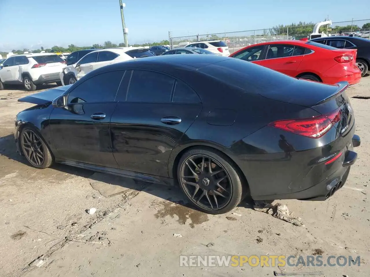 2 Photograph of a damaged car W1K5J5DB2NN304801 MERCEDES-BENZ CLA-CLASS 2022