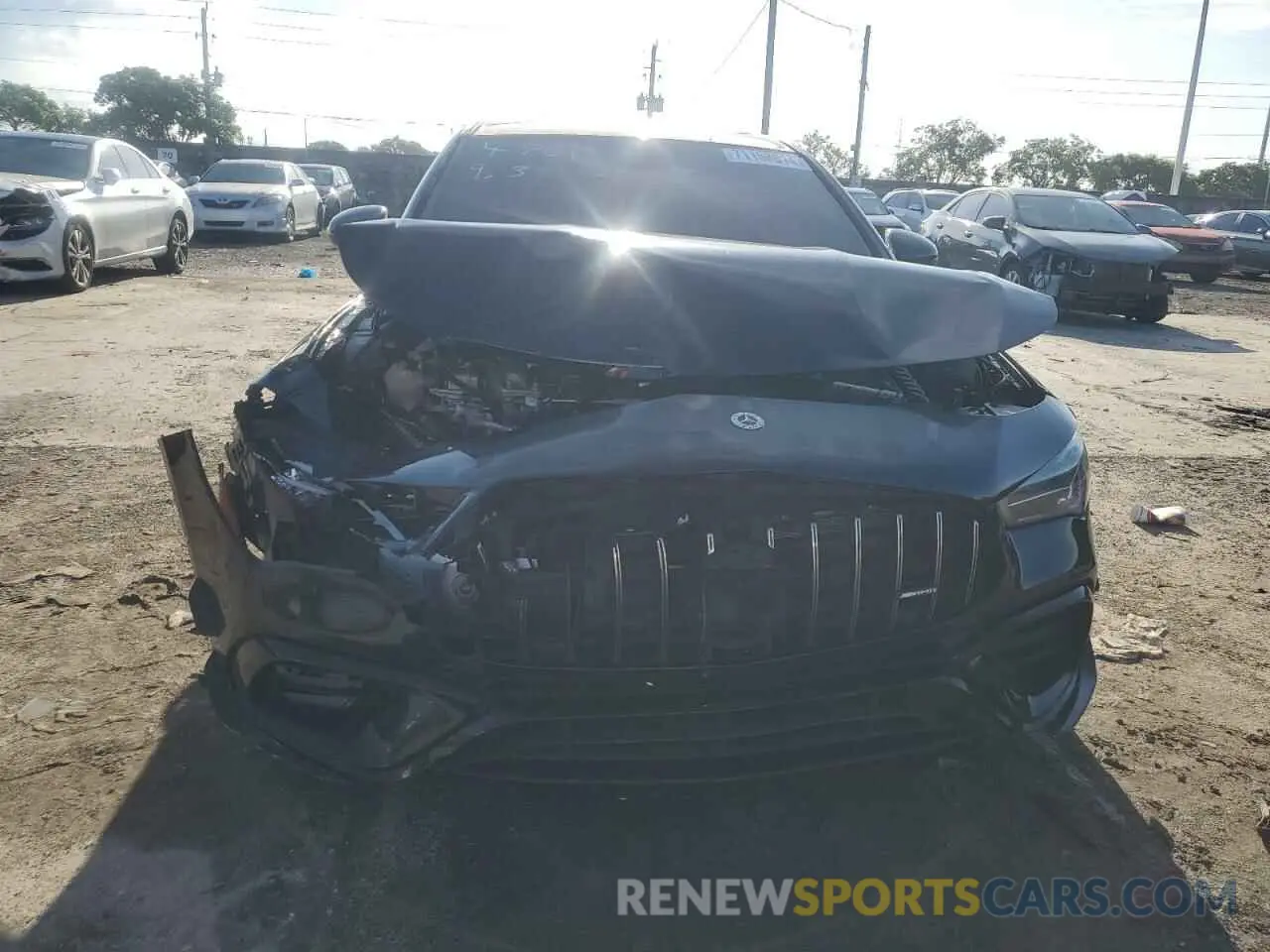 5 Photograph of a damaged car W1K5J5DB2NN304801 MERCEDES-BENZ CLA-CLASS 2022
