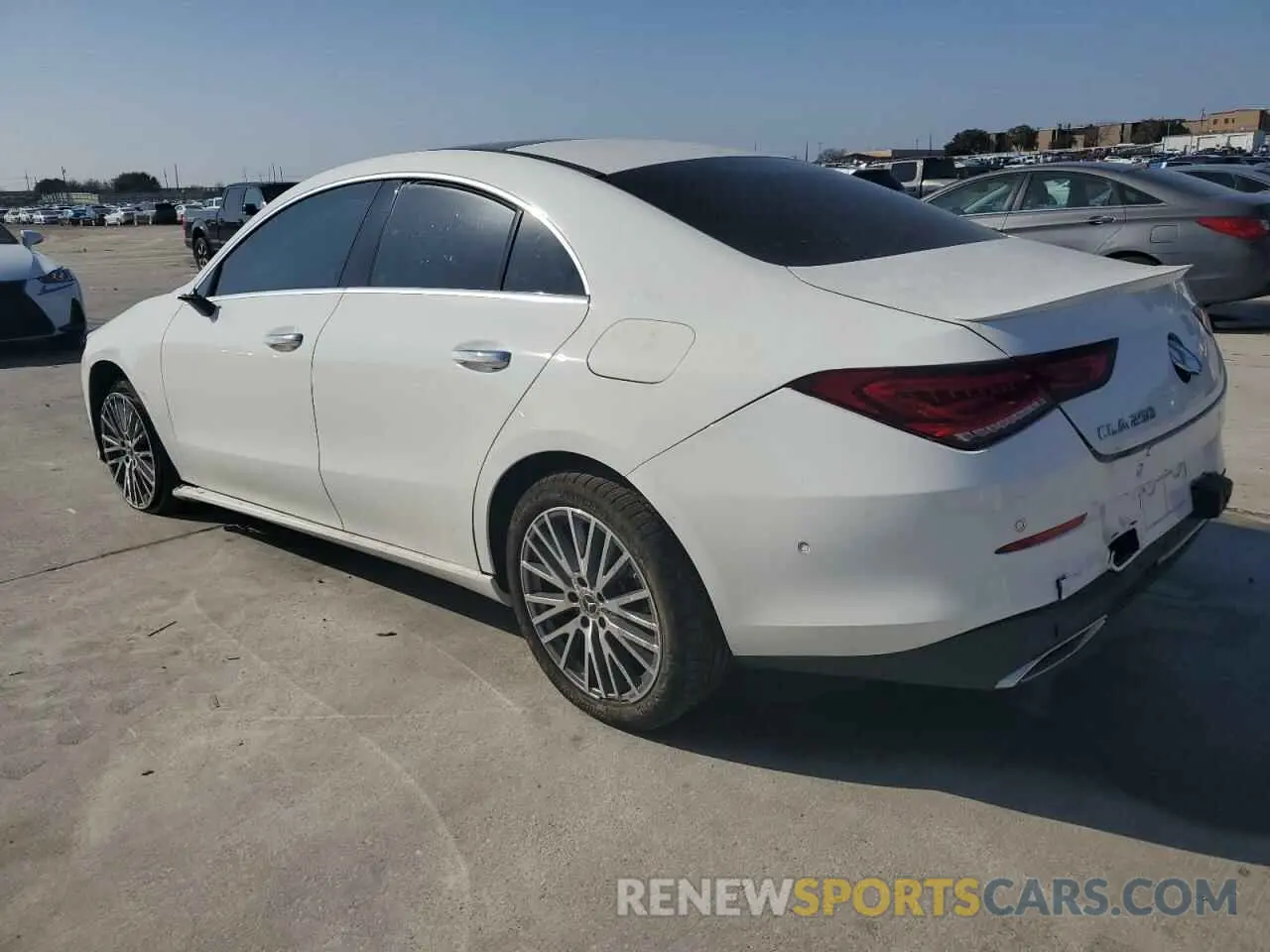 2 Фотография поврежденного автомобиля W1K5J4GB1PN380471 MERCEDES-BENZ CLA-CLASS 2023