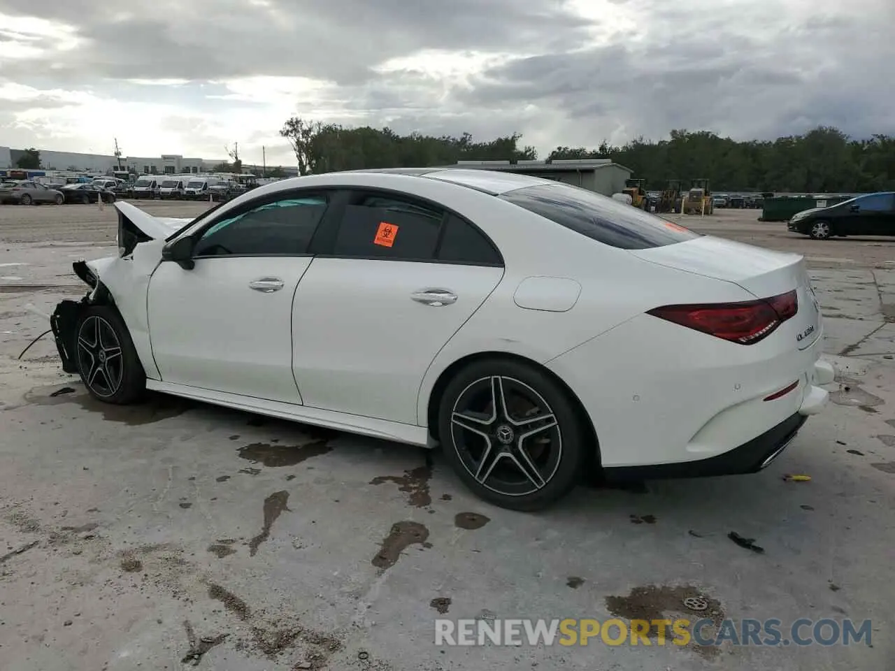 2 Photograph of a damaged car W1K5J4GB2PN401134 MERCEDES-BENZ CLA-CLASS 2023