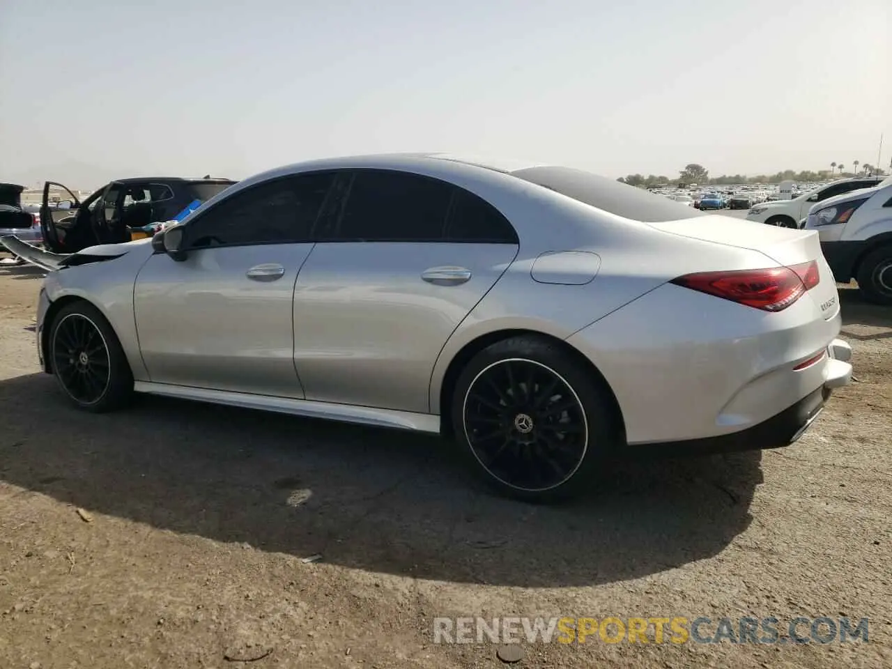 2 Photograph of a damaged car W1K5J4GB4PN331328 MERCEDES-BENZ CLA-CLASS 2023