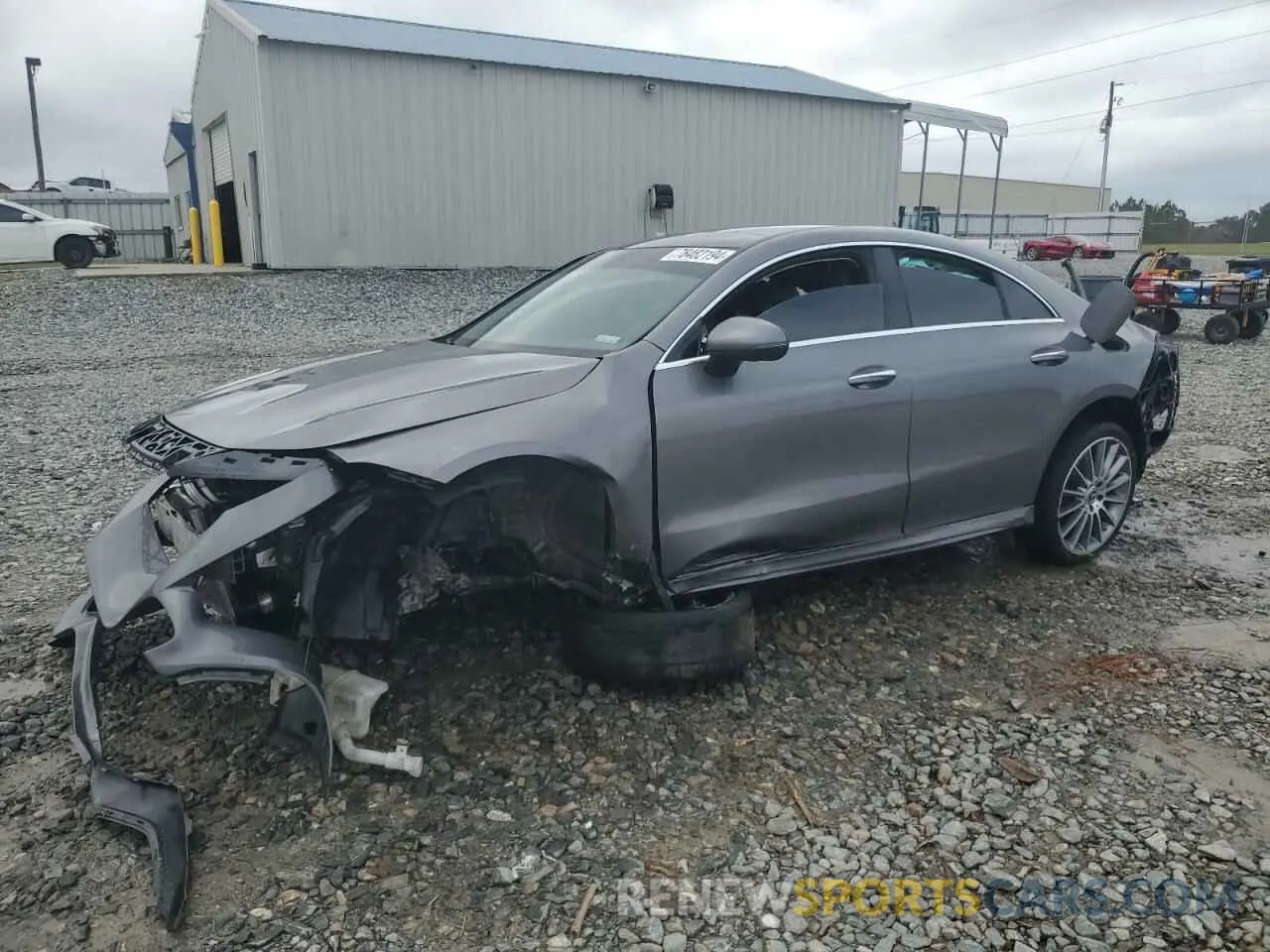 1 Photograph of a damaged car W1K5J4GB5PN353855 MERCEDES-BENZ CLA-CLASS 2023