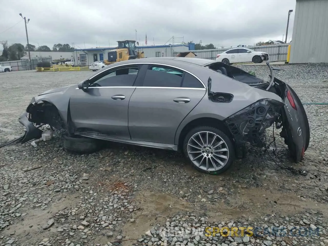 2 Photograph of a damaged car W1K5J4GB5PN353855 MERCEDES-BENZ CLA-CLASS 2023