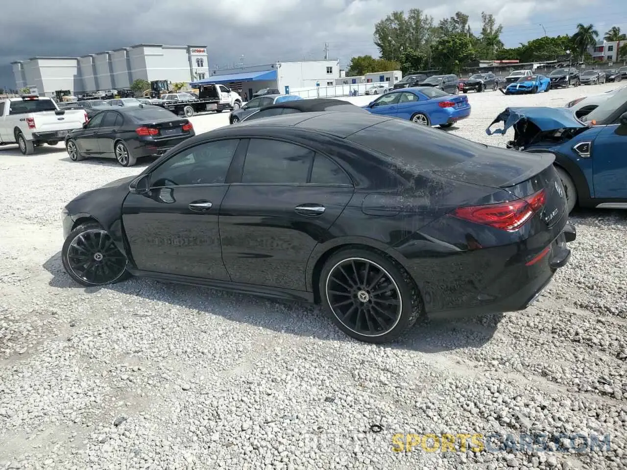 2 Фотография поврежденного автомобиля W1K5J4GB5PN370400 MERCEDES-BENZ CLA-CLASS 2023